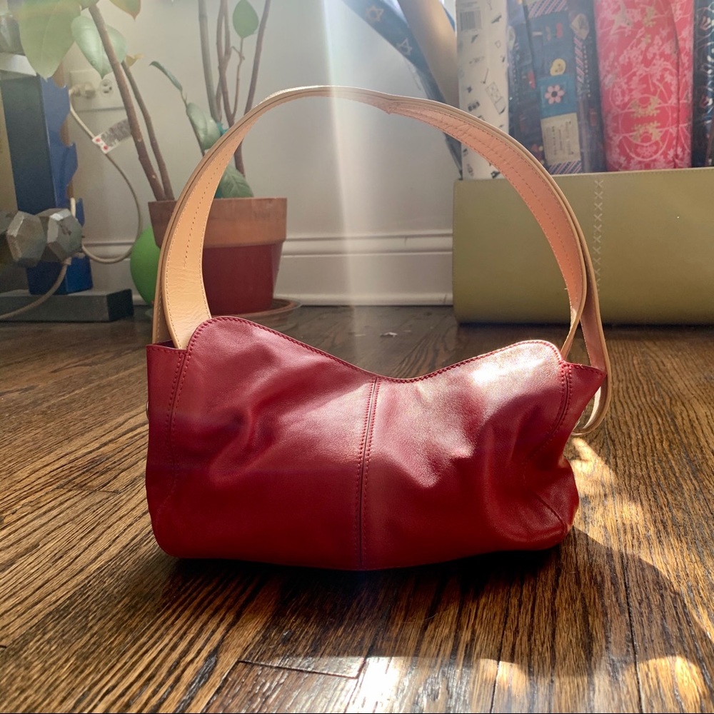 Tod’s Rich Red Leather Purse